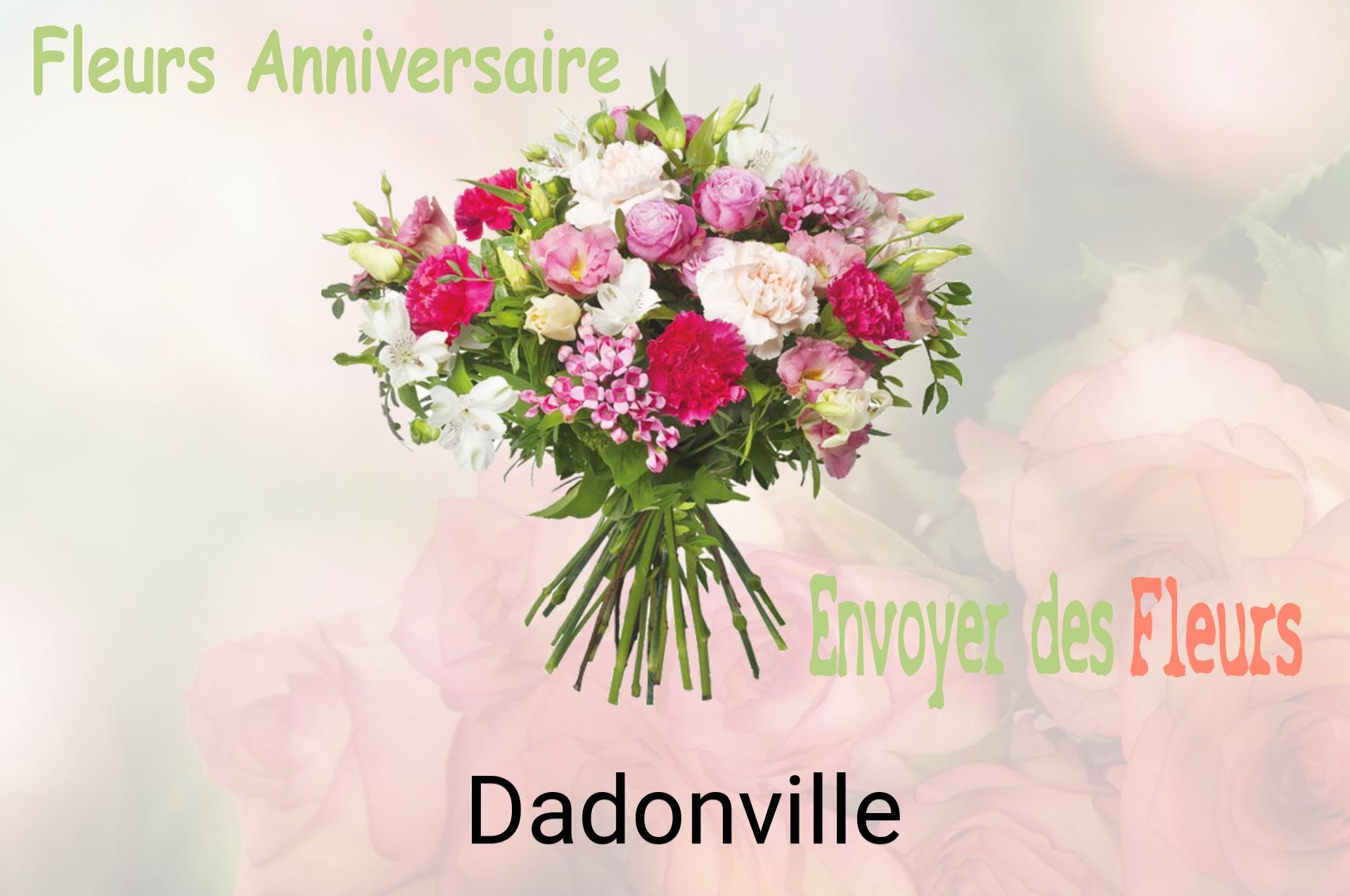 Bouquet de fleurs d’anniversaire livré à Dadonville